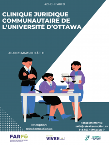 Clinique juridique communautaire de l’Université d’Ottawa - EN VIRTUEL