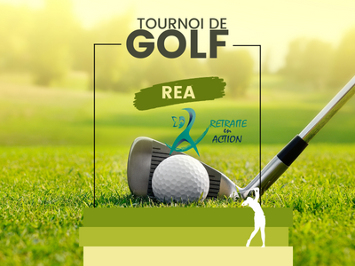 25e tournoi de golf de Retraite en Action - EN PRÉSENTIEL