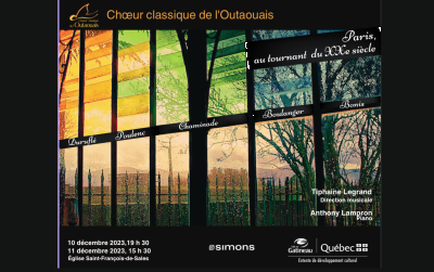 Chœur classique de l'Outaouais - Concert de Noël - EN PRÉSENTIEL