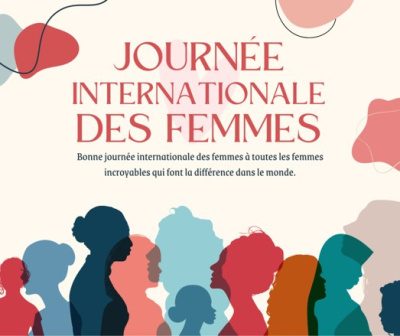 Journée internationale de la femme - dîner-causerie- EN PRÉSENTIEL