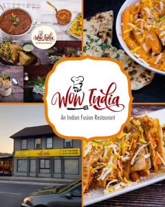 Restaurant - Wow India– EN PRÉSENTIEL
