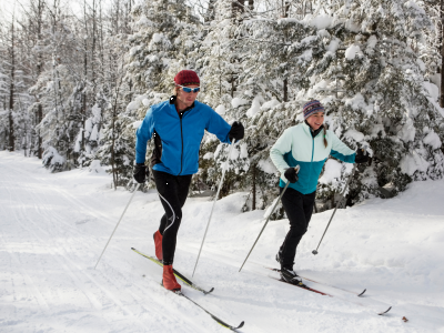 Voyage dans les Laurentides - Ski de fond
