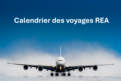 Calendrier des voyages REA